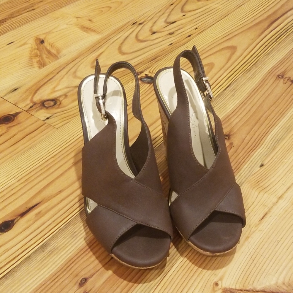Jessica Simpson wedges